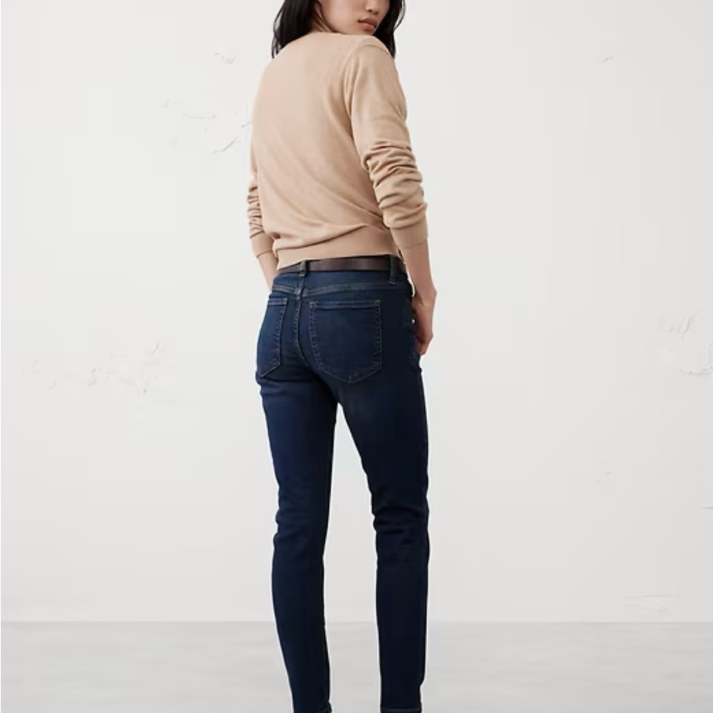 Banana Republic Dark Wash Skinny Jeans - 32 Long